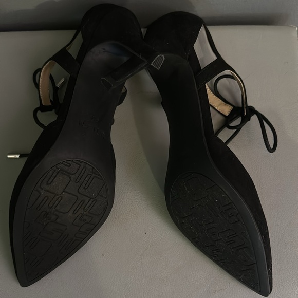 Unisa Black Suede Shoes. Pre owned - Picture 5 of 9
